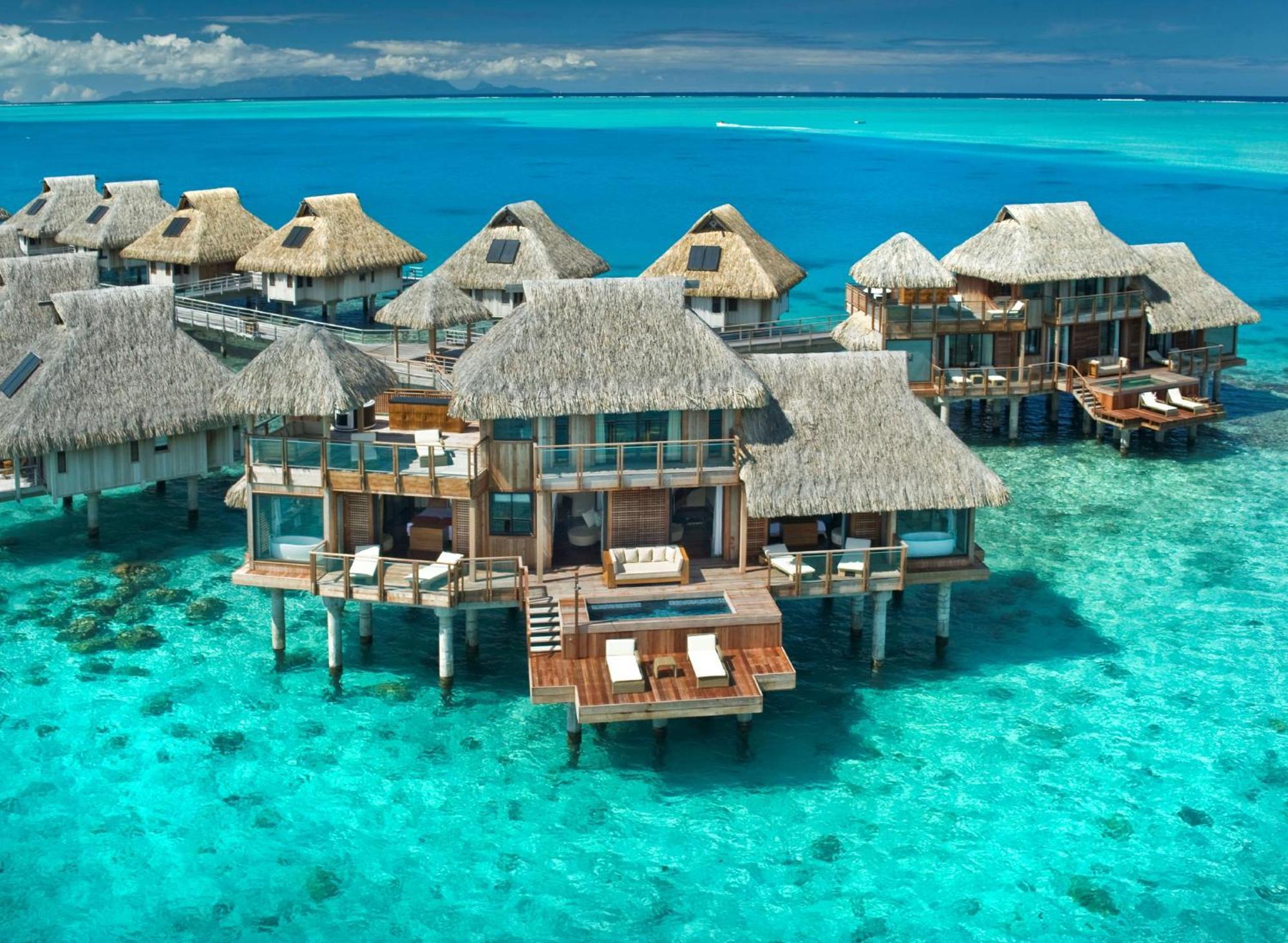 Conrad Bora Bora Nui Hotel Exterior foto